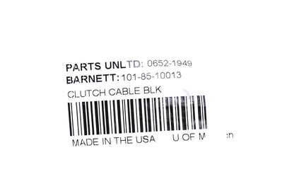 Barnett 0652-1949, 101-85-10013 Stainless Steel Clutch Cable Assembly NOS