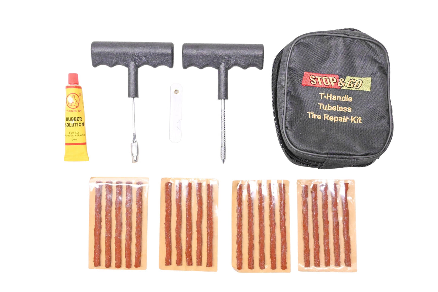 Stop & Go 0364-0032 T-Handle Tubeless Tire Repair Kit NOS