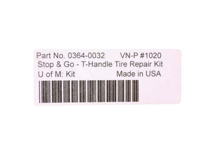 Stop & Go 0364-0032 T-Handle Tubeless Tire Repair Kit NOS