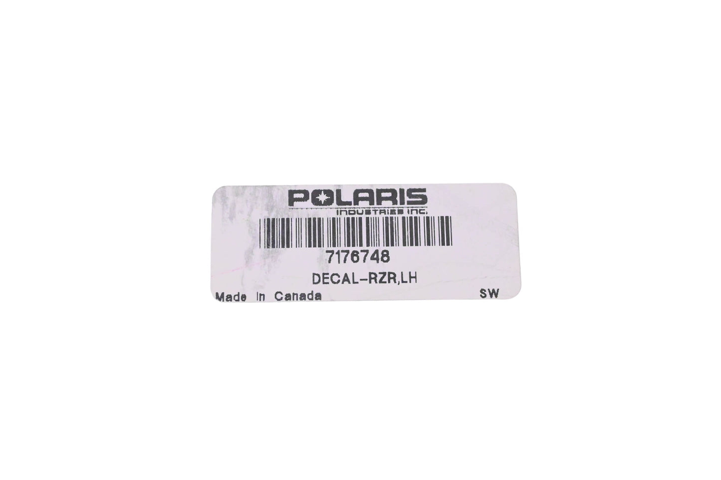 New OEM Polaris 7176748 Ranger RZR Right Side Decal NOS