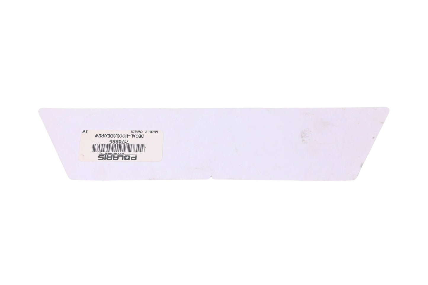 New OEM Polaris 7176885 Side Hood Decal NOS