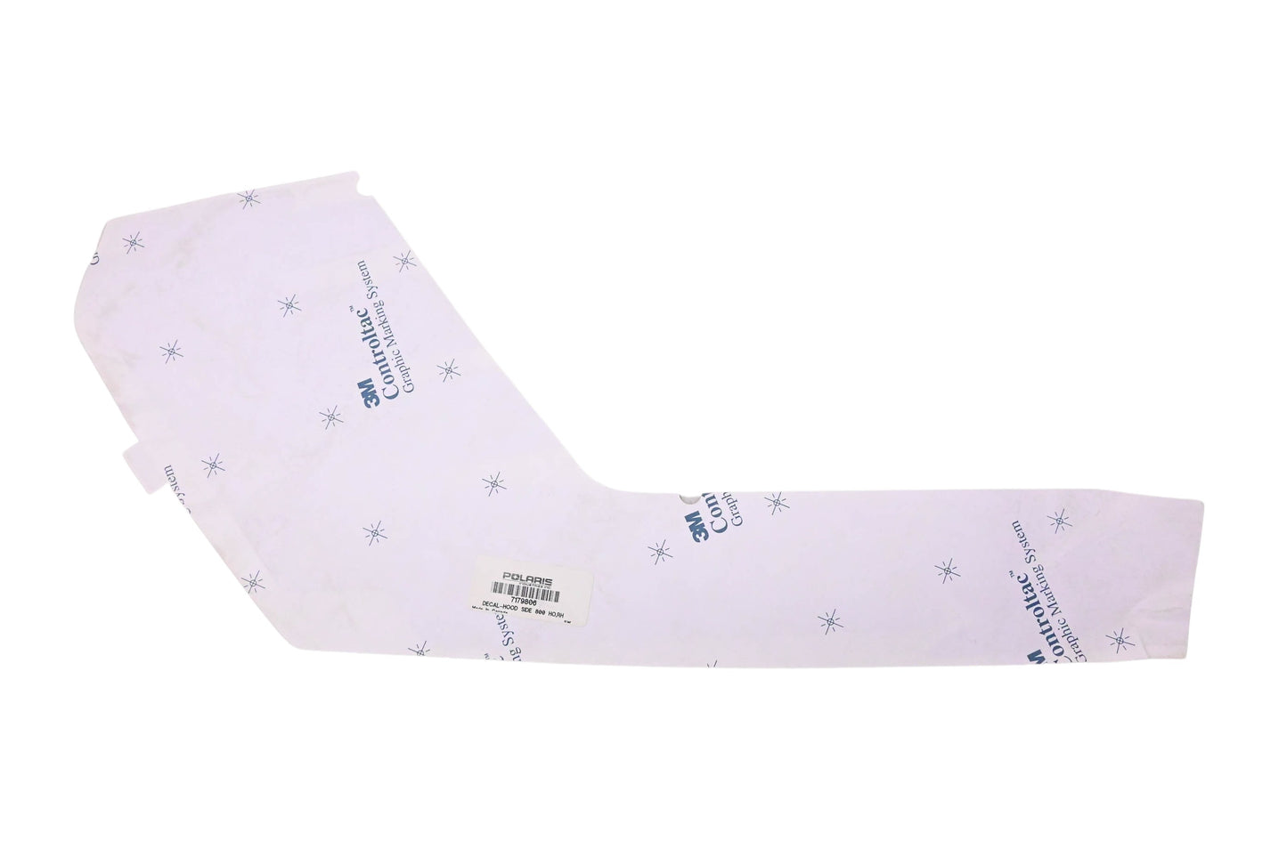 New OEM Polaris 7179806 Right Side 800 HO Hood Decal NOS