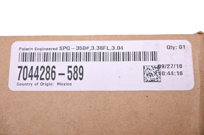 New OEM Polaris 7044286-589 3.38 FL Orange Spring NOS