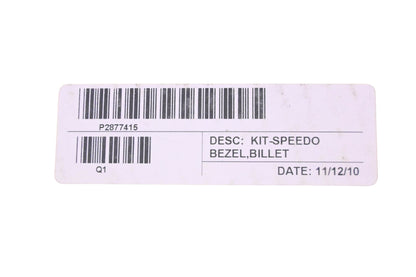 New OEM Polaris 2877415 ATV Billet Speedometer Ring NOS