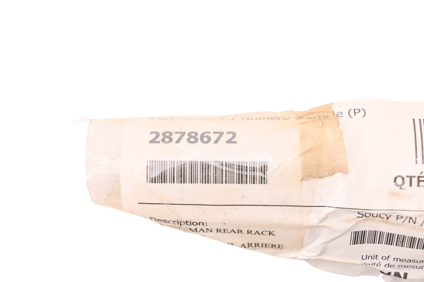 New OEM Polaris 2878672 Rear Rack Extender Assembly Kit NOS
