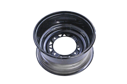 New OEM Polaris 1522568-067 12x6" Black Wheel Rim NOS