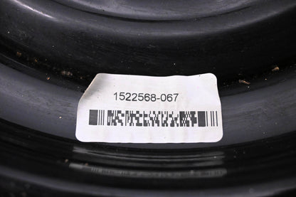 New OEM Polaris 1522568-067 12x6" Black Wheel Rim NOS
