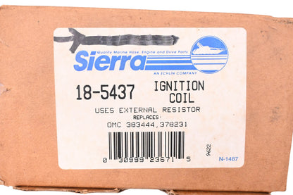 Sierra 18-5437 Ignition Coil NOS