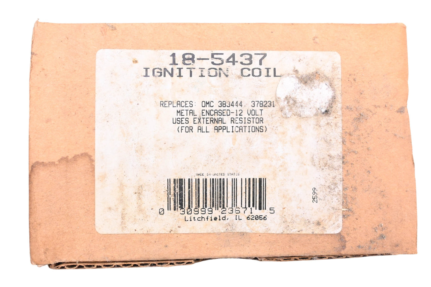 Sierra 18-5437 Ignition Coil NOS