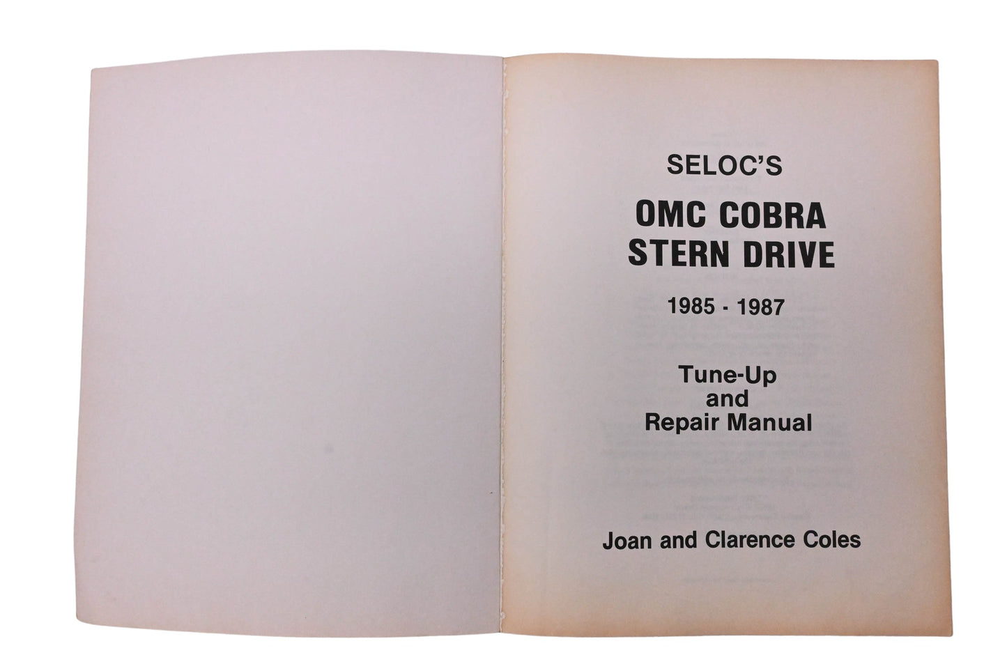 OMC 0-89330-025-X Stern Drive Tune-Up and Repair Manual
