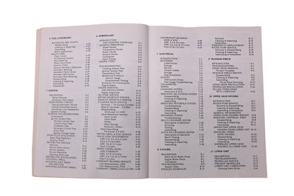 OMC 0-89330-025-X Stern Drive Tune-Up and Repair Manual