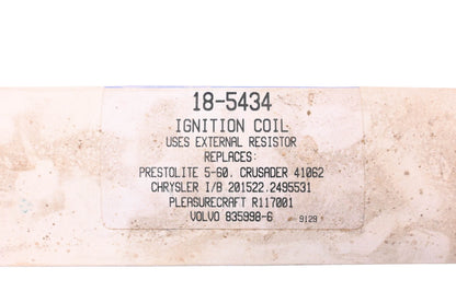 Sierra 18-5434 Ignition Coil Kit NOS
