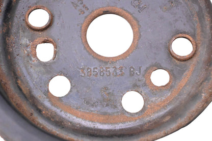 GM 3858533 2 Groove Crank Shaft Pulley NOS