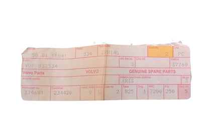 Volvo-Penta 832534 Spring NOS