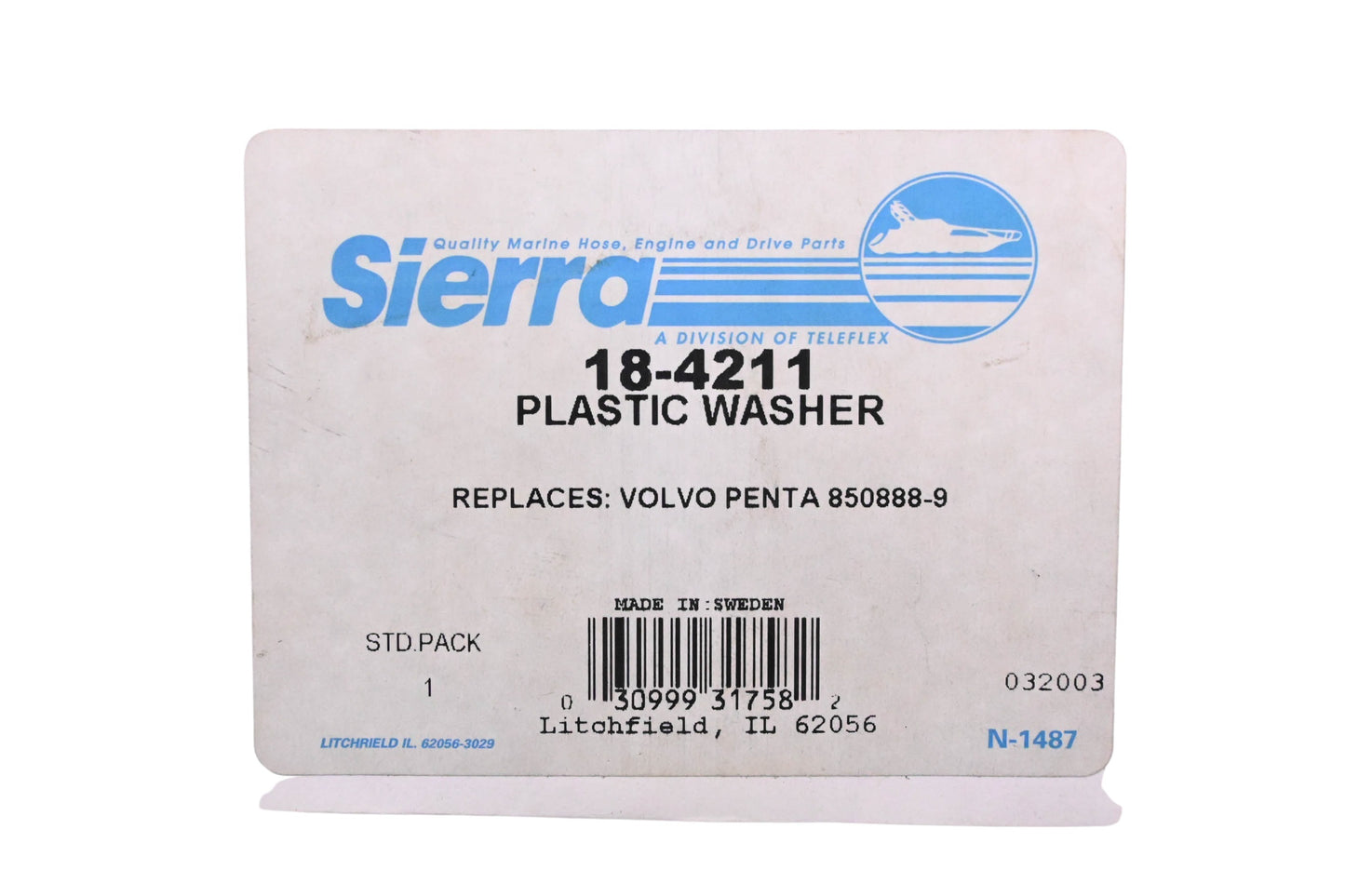 Sierra 18-4211 Plastic Washer NOS
