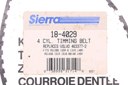Sierra 18-4029 4 Cylinder Timing Belt NOS