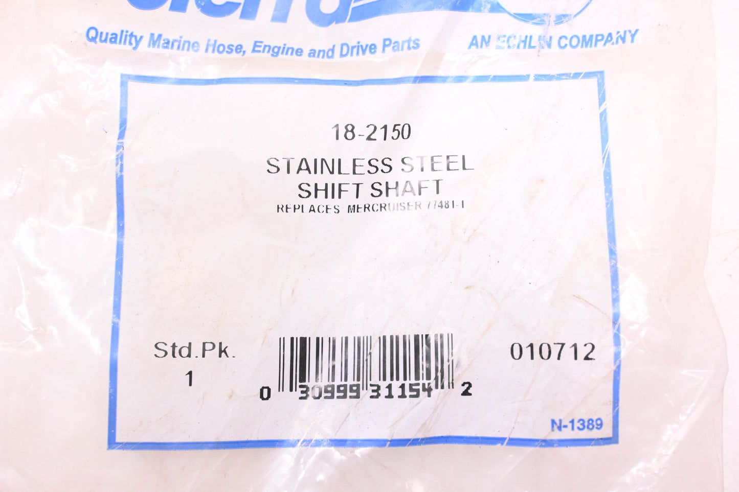 Sierra 18-2150 Shift Shaft NOS