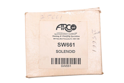 ARCO SW661 Solenoid Relay Assembly NOS