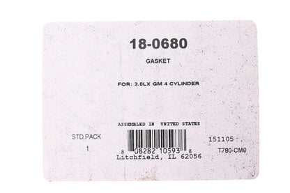 Sierra 18-0680 Exhaust Manifold Gasket NOS