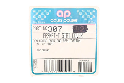 Aqua Power AP-307, 508543 Thermostat Gaskets Qty 2 NOS