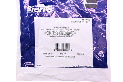 Sierra 18-3650 Thermostat Kit NOS