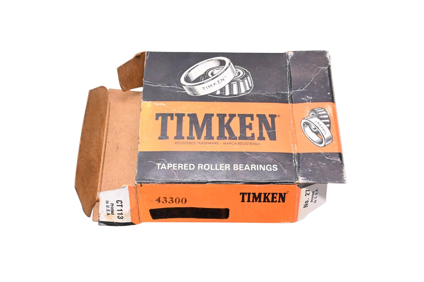 Timken 43131, 43300 Tapered Roller Bearing Assembly NOS