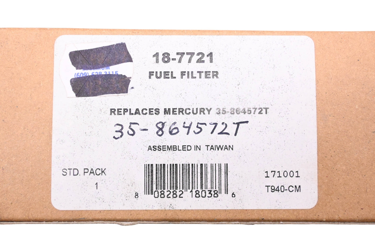 Sierra 18-7721, 35-864572T Fuel Filter NOS