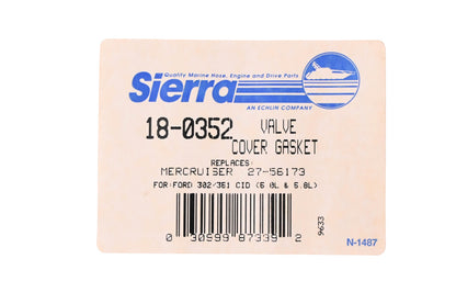 Sierra 18-0352 Valve Cover Gasket NOS
