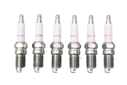 Champion 304, RS9YC Spark Plugs Qty 6 NOS