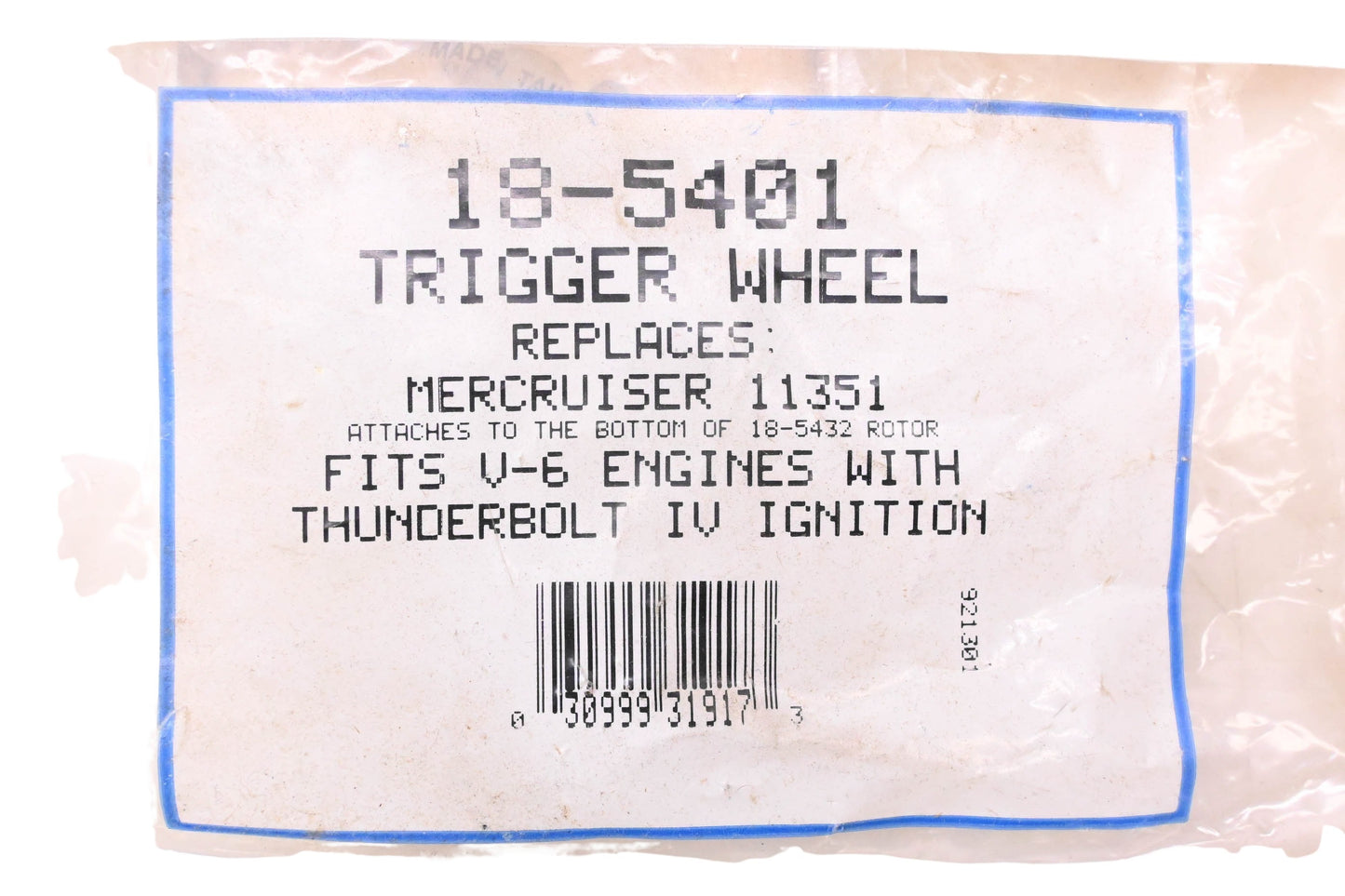 Sierra 18-5401 Trigger Wheel NOS