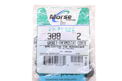 Morse Controls 388, 508609, 27-90556 Thermostat Cover Gaskets Qty 2 NOS