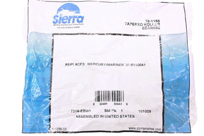 Sierra 18-1165, 31-61100A1 Tapered Roller Bearing Assembly NOS