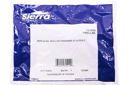 Sierra 18-3056 Water Pump Impeller NOS