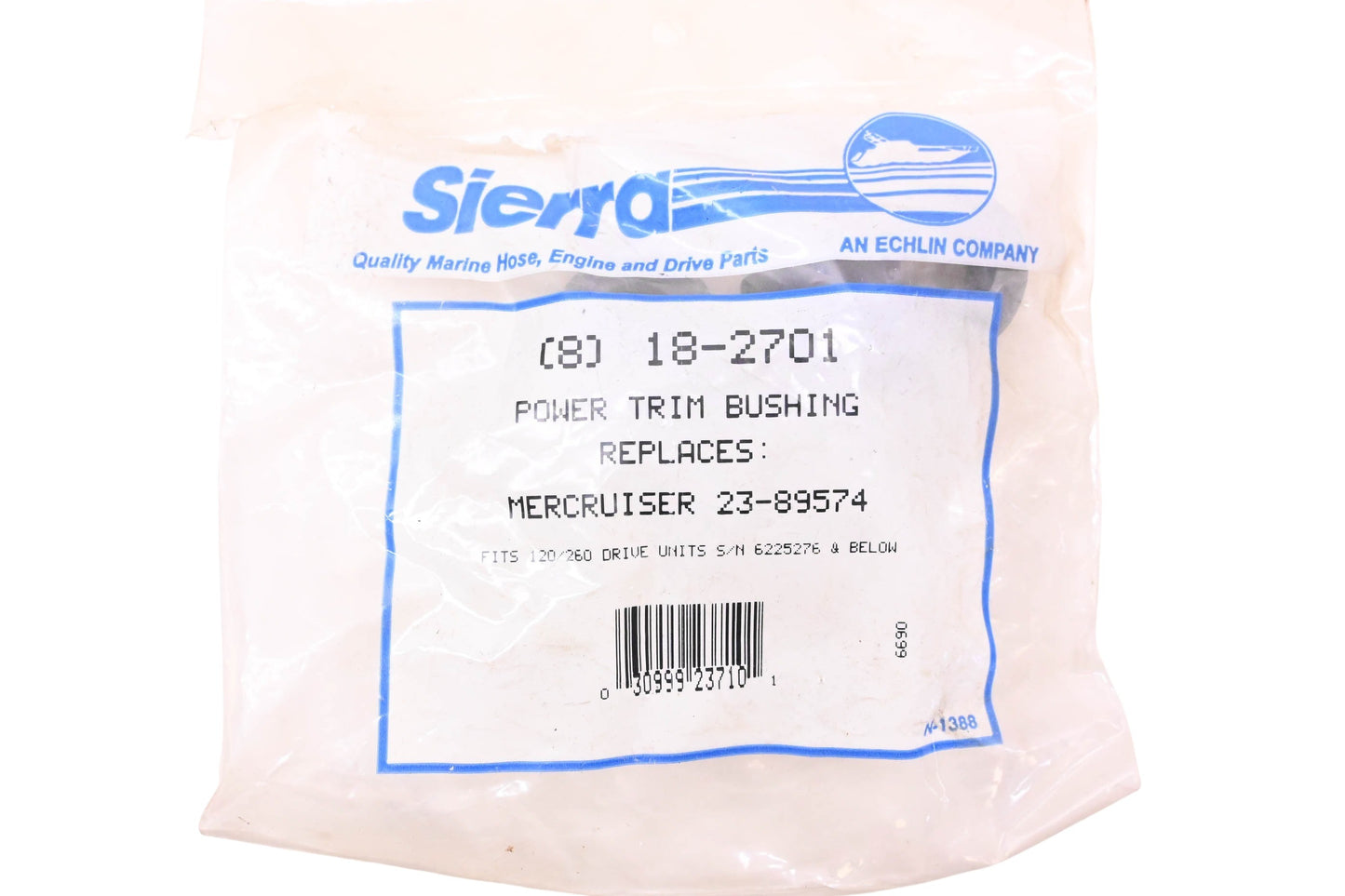 Sierra 18-2701 Power Trim Bushing NOS