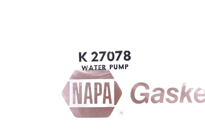 Napa K 27078 Water Pump Mounting Gasket NOS