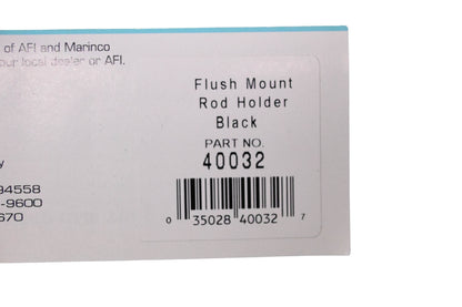 AFI 40032 Flush Mount Fishing Rod Holder NOS