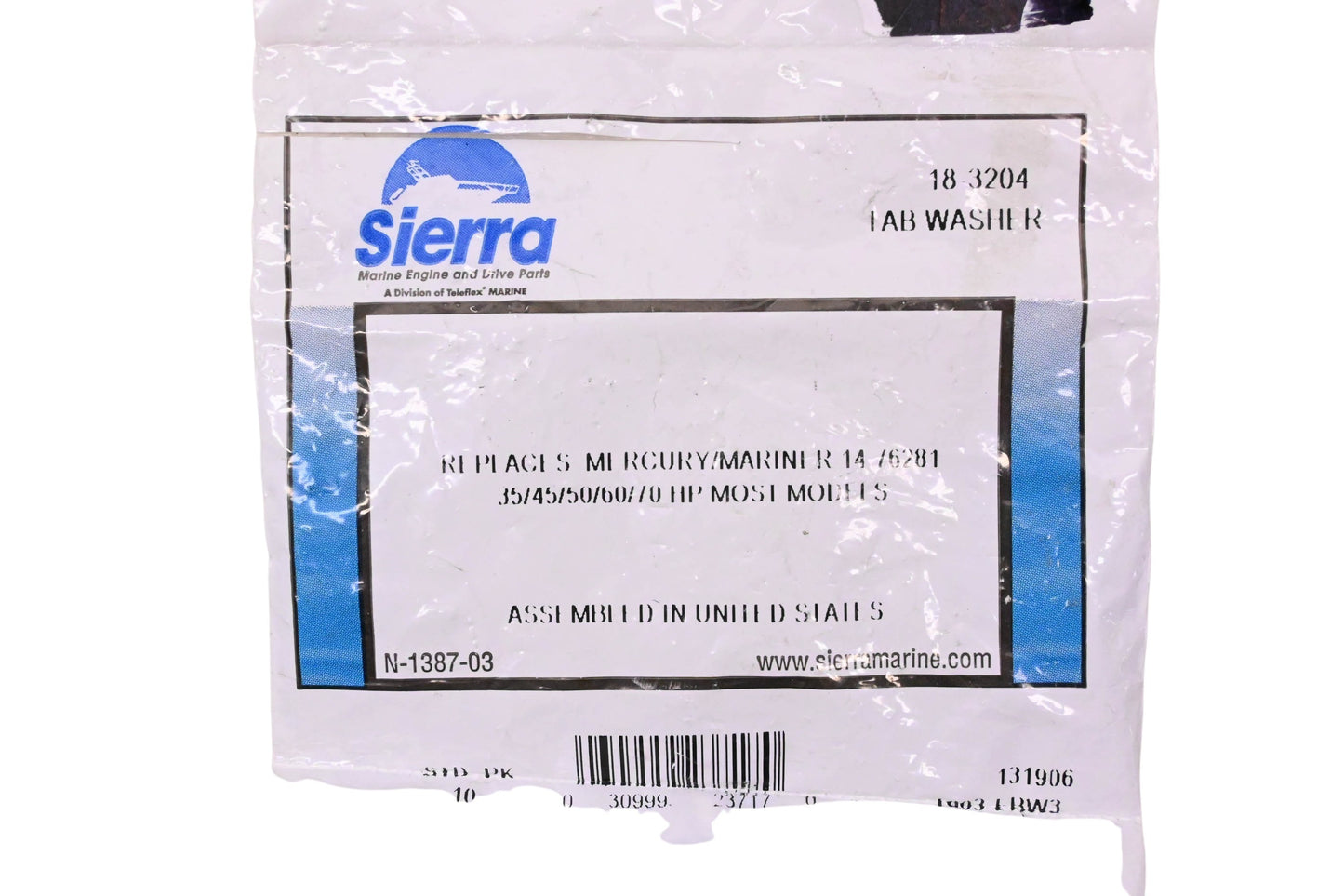 Sierra 18-3204 Tab Washer NOS