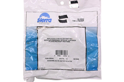 Sierra 18-3200, 14-31210 Tab Washer Qty 2 NOS
