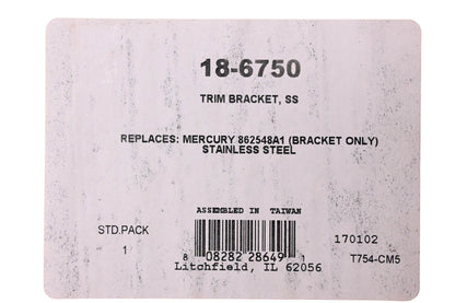 Sierra 18-6750 Floor Mount Trim Bracket NOS