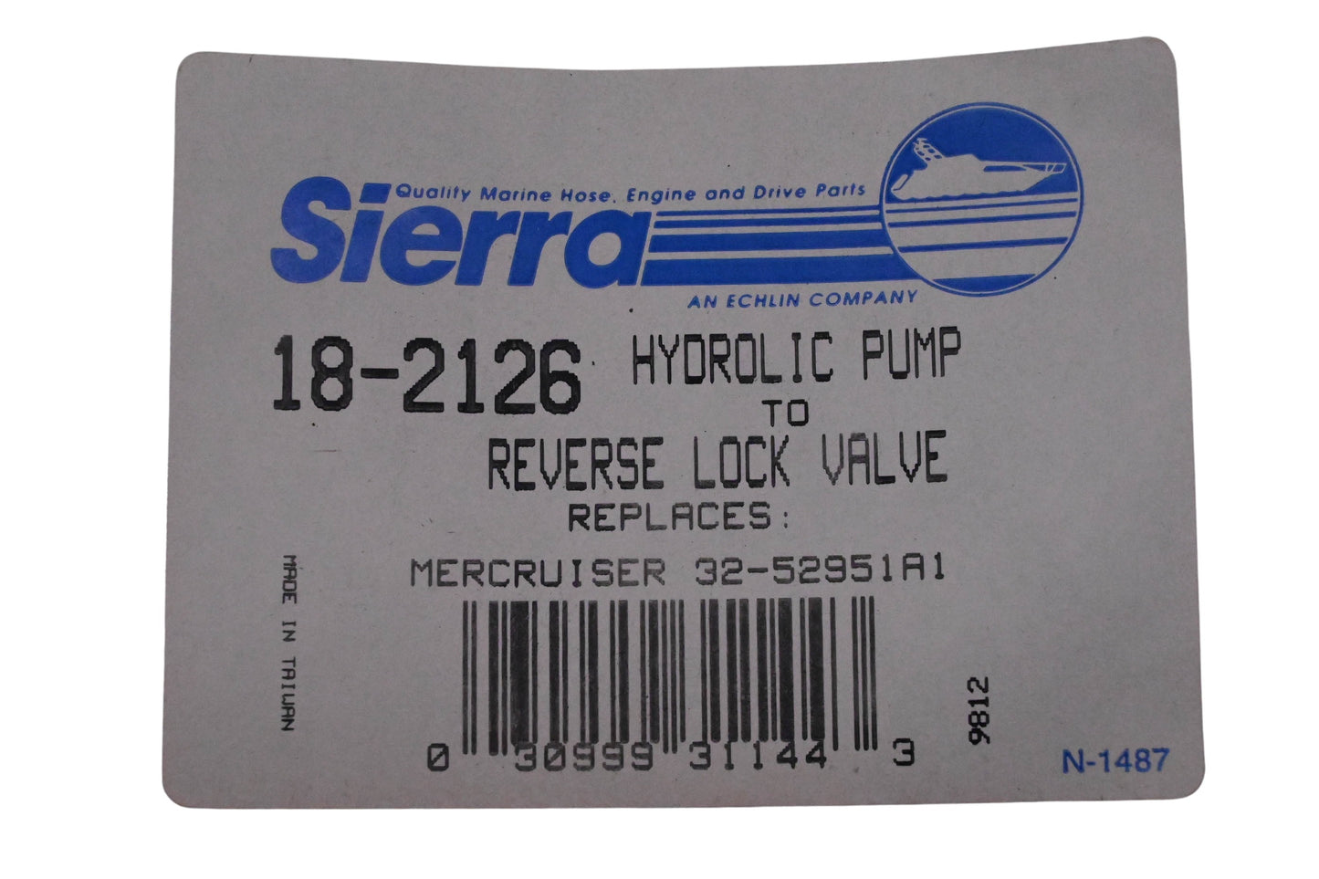 Sierra 18-2126 Power Trim Hose NOS
