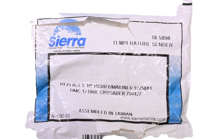 Sierra 18-5898, 97258A1 Temperature Sender Sensor NOS