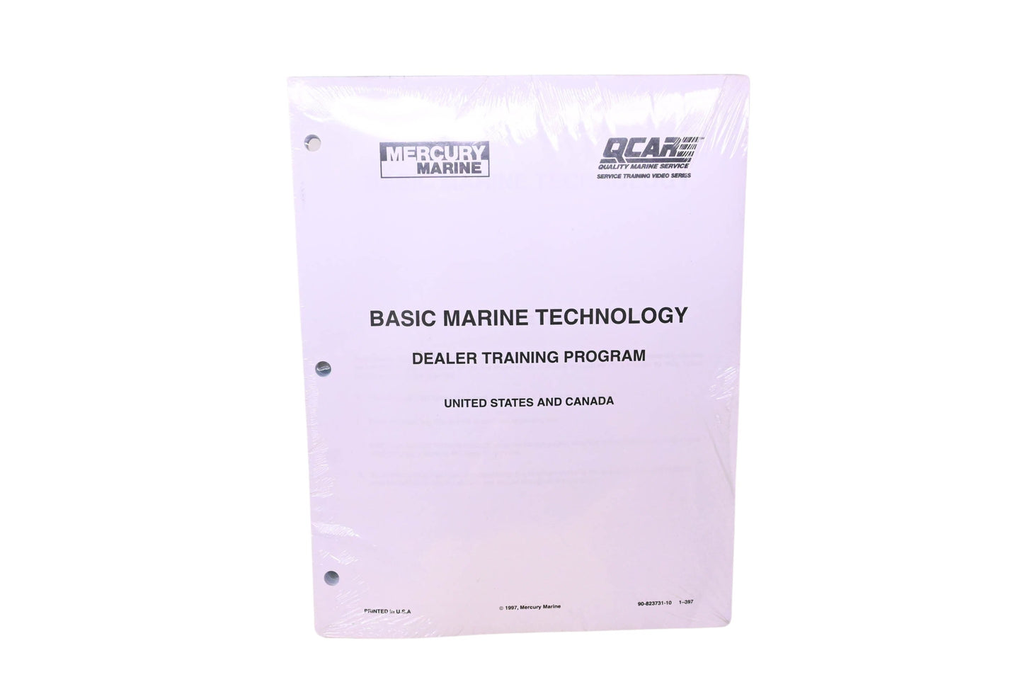 OEM Mercury 90-823731-10 Basic Marine Technology Dealer Training Program