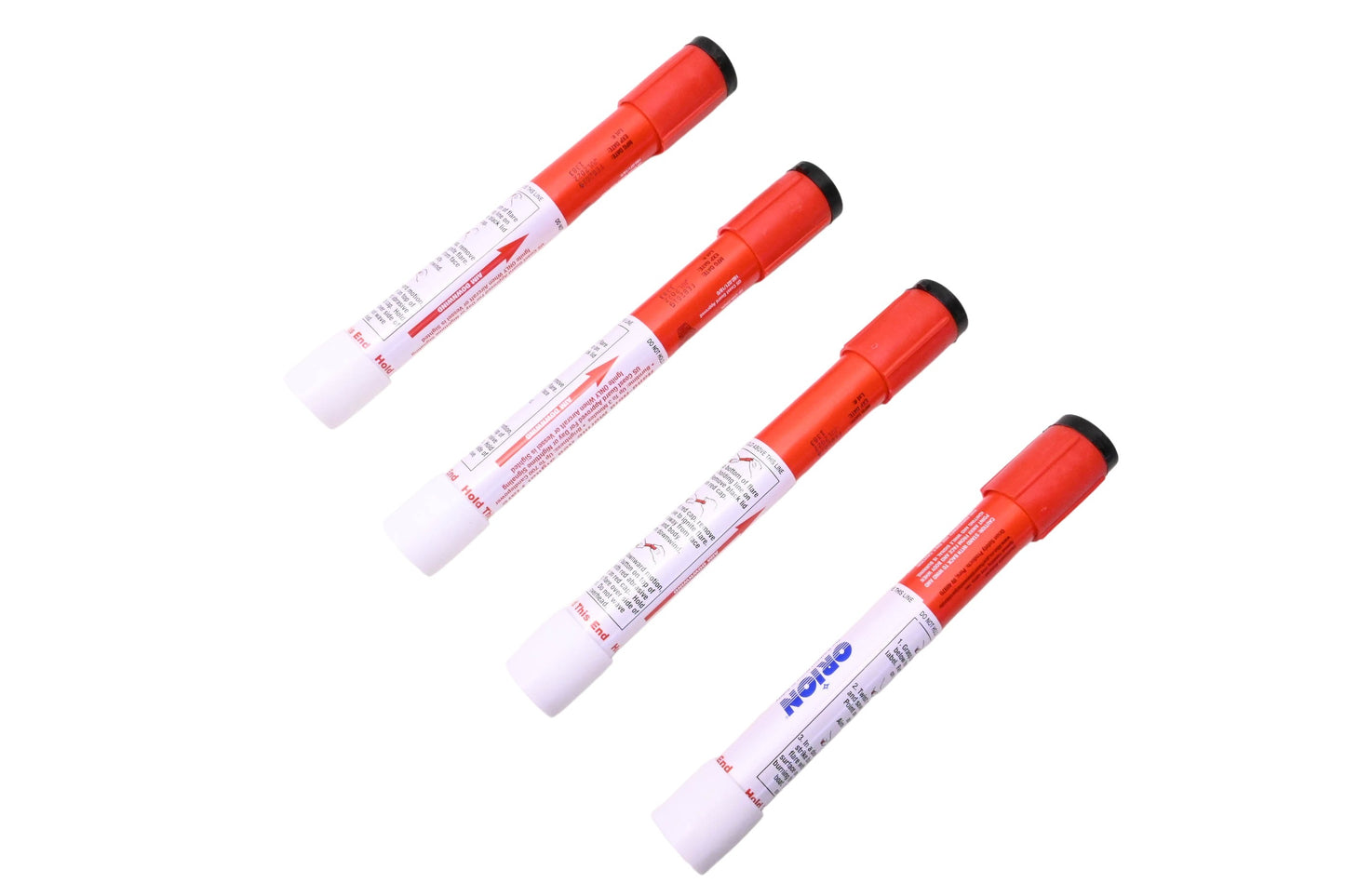 Orion 865 Handheld Red Flare 4-Pack NOS
