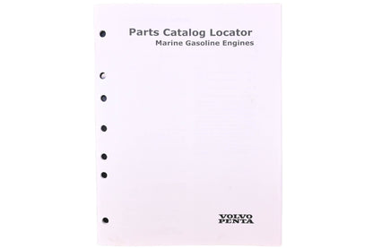 Volvo Penta 7744657 Parts Catalog Locator Manual NOS