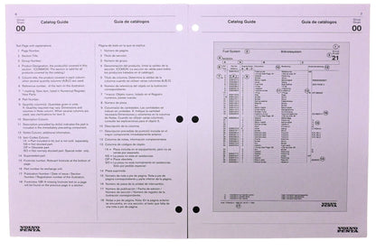 Volvo Penta 7744210 Gasoline Engine Parts Catalog NOS