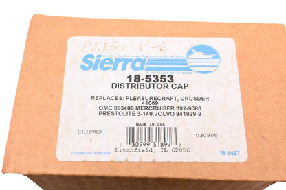 Sierra 18-5353 Distributor Cap Assembly NOS