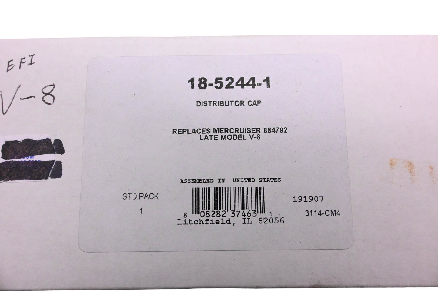 Sierra 18-5244-1 Distributor Cap NOS