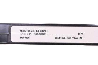 OEM Mercury MU-V106 496 CID/8.1L Part I: Introduction VHS