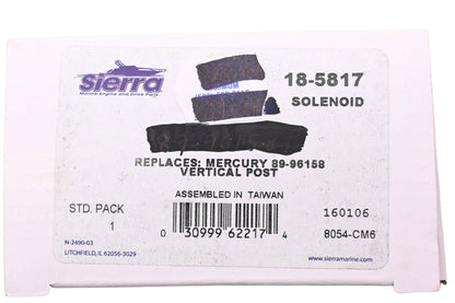 Sierra 18-5817 Solenoid Kit NOS