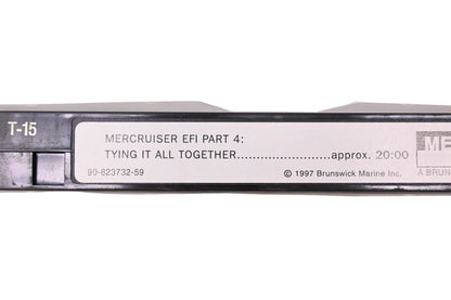 OEM Mercury 90-823732-59 Mercruiser EFI Part 4 VHS